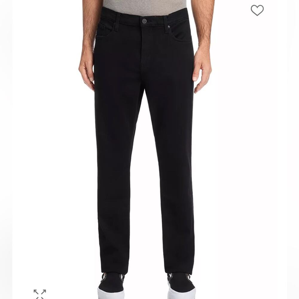 Paige Men’s Black Lennox Jeans in Levitt